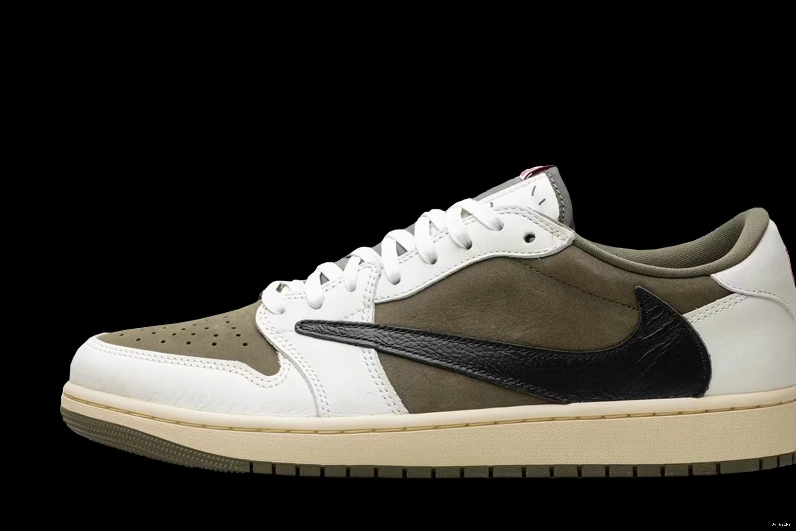 Low OG 1 Jordan Scott Olive Medium SP Retro Travis 0808